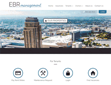 Tablet Screenshot of ebrmanagement.com